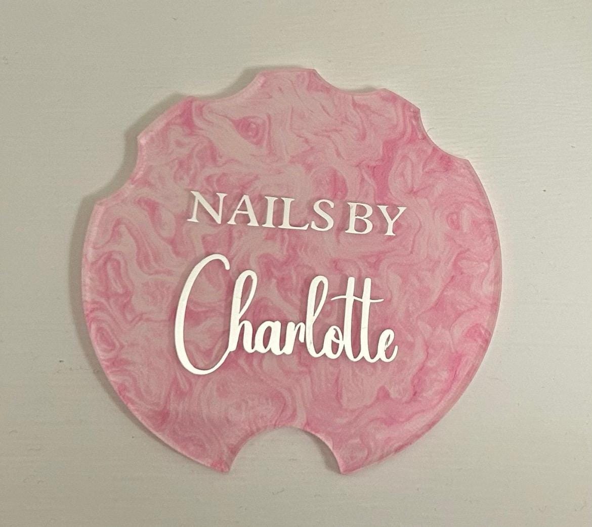 Personalised Nail Prop, Nail Advertising Tool, Nail Tech Prop, Nailfie