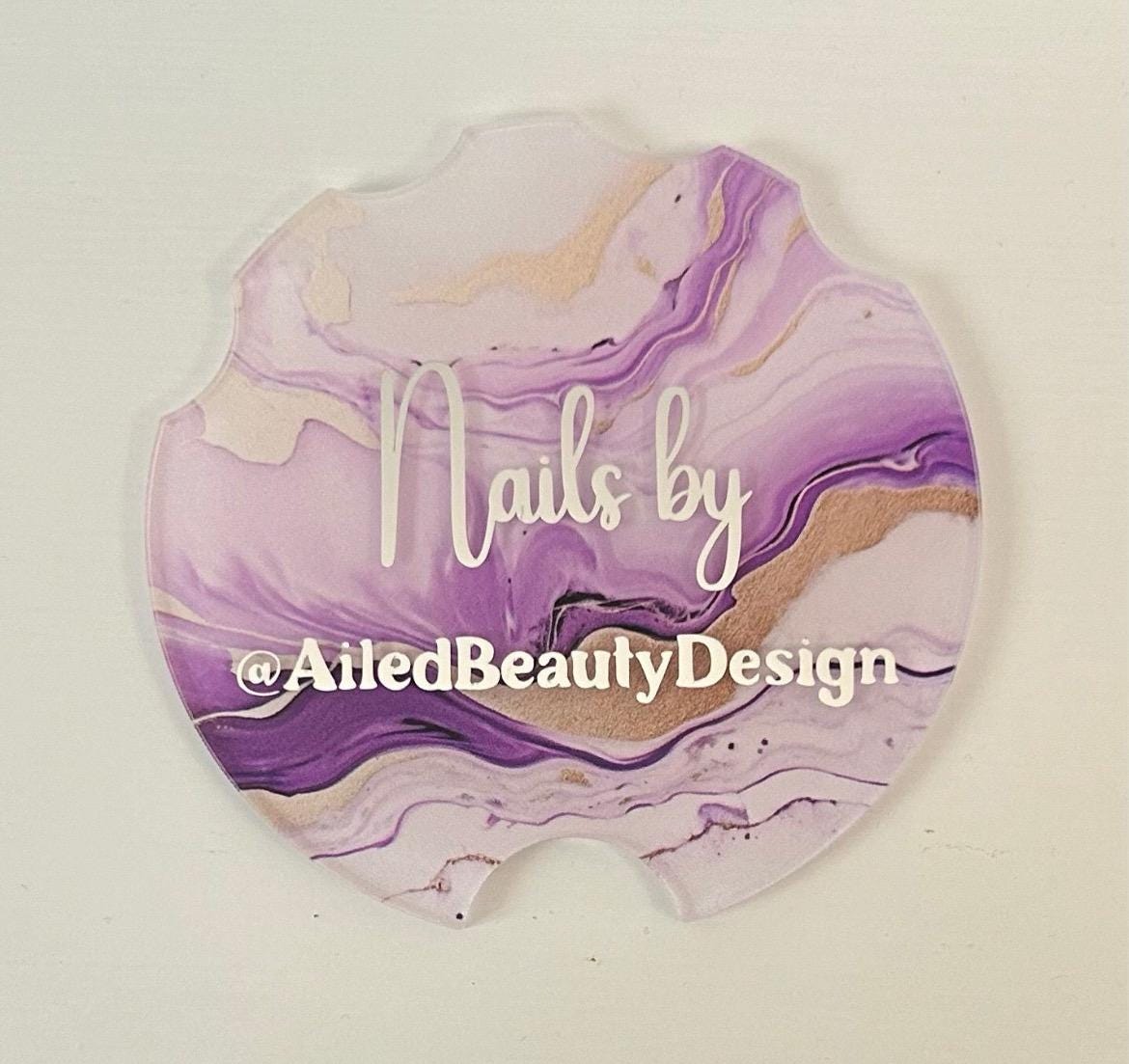 Personalised Nail Prop, Nail Advertising Tool, Nail Tech Prop, Nailfie