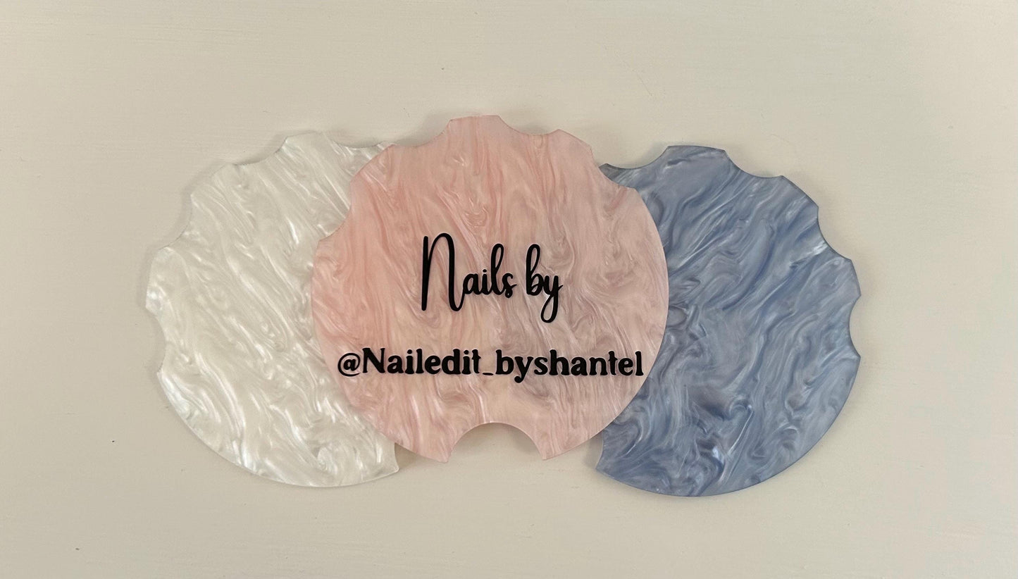 Personalised Nail Prop, Nail Advertising Tool, Nail Tech Prop, Nailfie