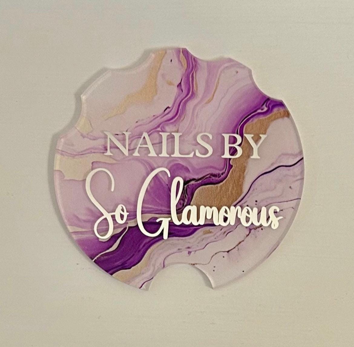Personalised Nail Prop, Nail Advertising Tool, Nail Tech Prop, Nailfie