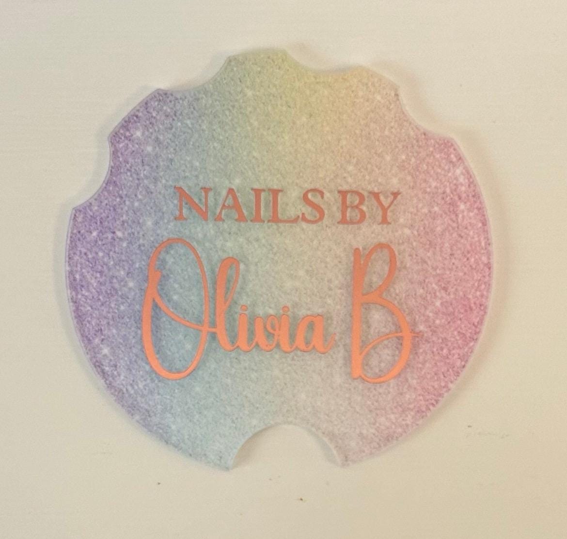 Personalised Nail Prop, Nail Advertising Tool, Nail Tech Prop, Nailfie