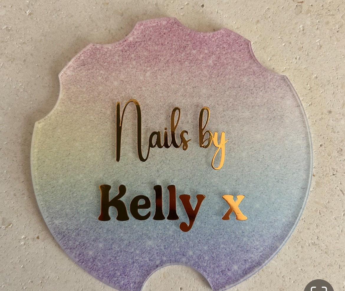 Personalised Nail Prop, Nail Advertising Tool, Nail Tech Prop, Nailfie