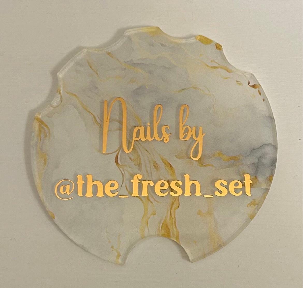 Personalised Nail Prop, Nail Advertising Tool, Nail Tech Prop, Nailfie