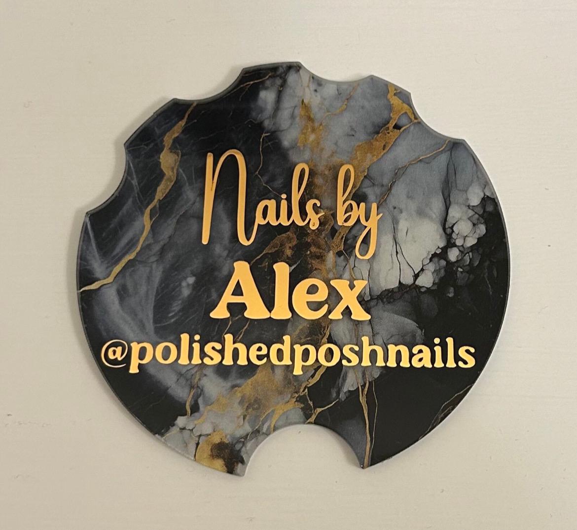 Personalised Nail Prop, Nail Advertising Tool, Nail Tech Prop, Nailfie