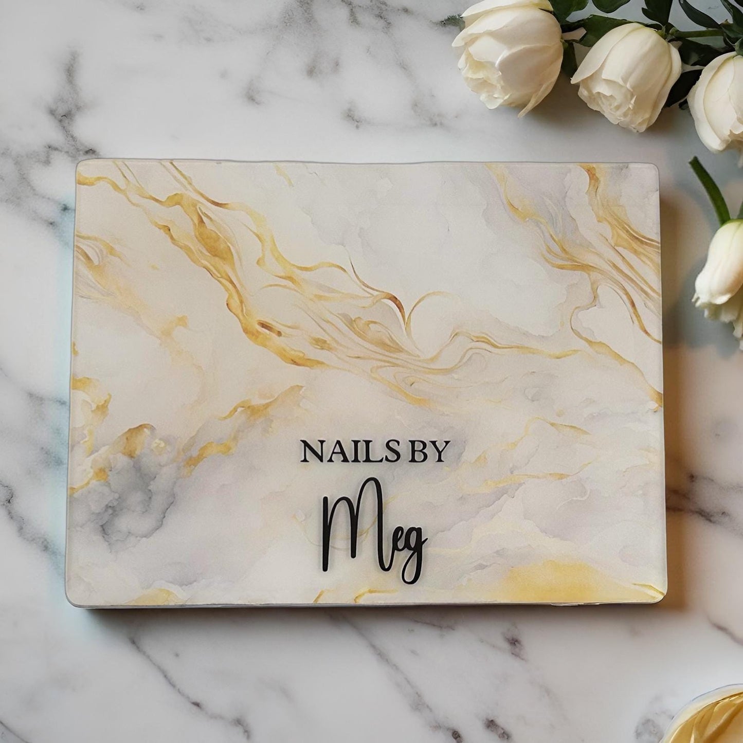 Personalised Nail Plaque. Personalised Nail Prop, Nail Advertising Tool, Nail Tech Prop, Nailfie, Personalised Nail plaque.