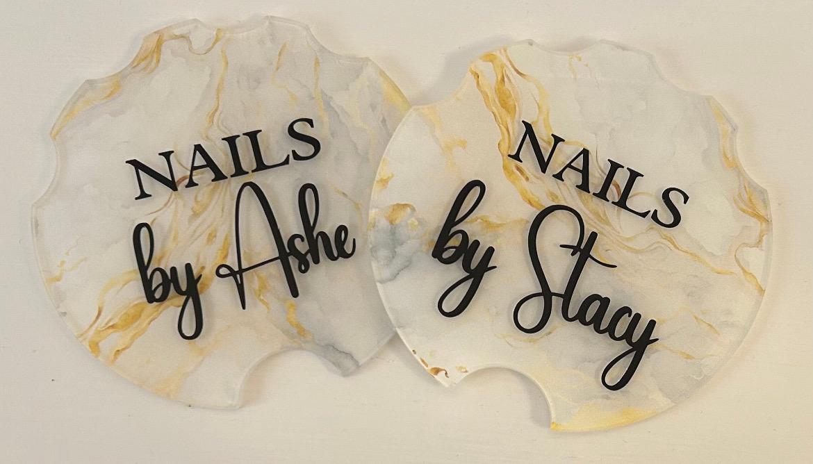Personalised Nail Prop, Nail Advertising Tool, Nail Tech Prop, Nailfie