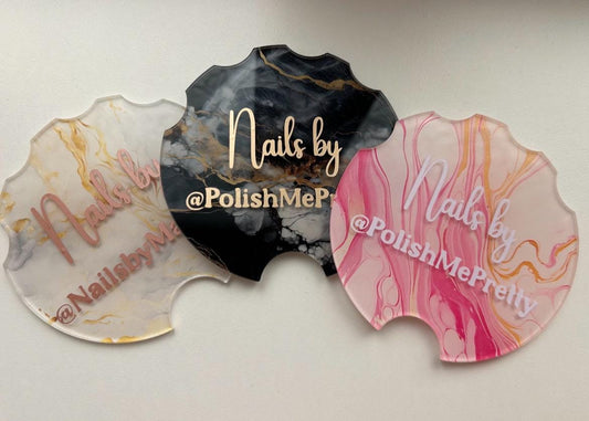 Personalised Nail Prop, Nail Advertising Tool, Nail Tech Prop, Nailfie