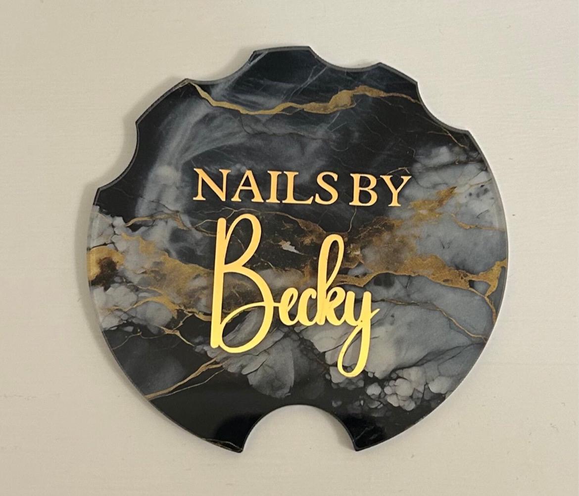Personalised Nail Prop, Nail Advertising Tool, Nail Tech Prop, Nailfie