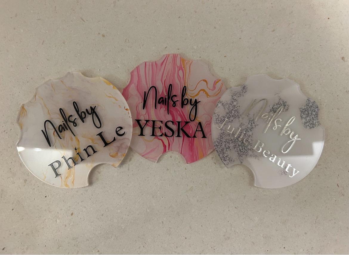 Personalised Nail Prop, Nail Advertising Tool, Nail Tech Prop, Nailfie