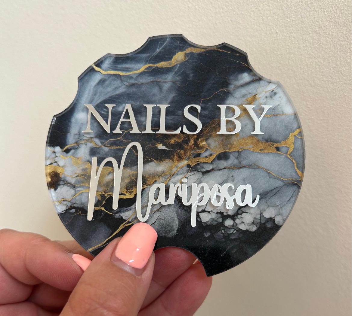 Personalised Nail Prop, Nail Advertising Tool, Nail Tech Prop, Nailfie